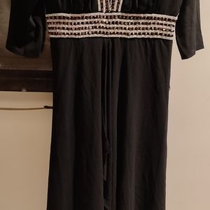 Evening gown, India made, 3xl, black